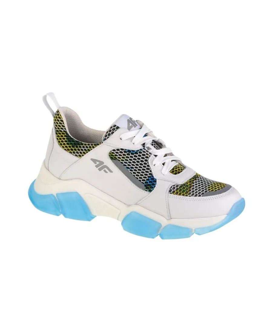 Buty 4F - Zapatillas de deporte para mujer, estilo casual, color blanco, H4L-OBDL254-34S