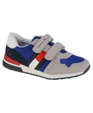 Buty Tommy Hilfiger Low Cut Velcro Sneaker Jr T1B4-32236-104