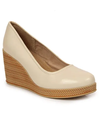 Zapatos de salón con cuña Filippo W PAW339C beige