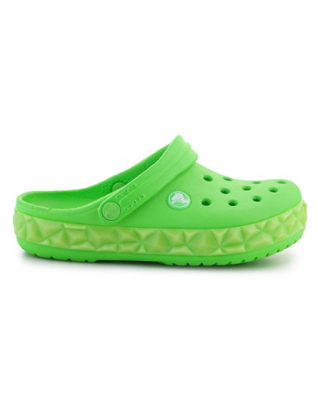 Klapki Crocs Croc Band Geometric Glow Band Clog K Jr 210132-3WA