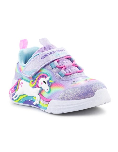 Buty Skechers S-Lights Girl's Unicorn Chaser Jr 302298N-LVMT