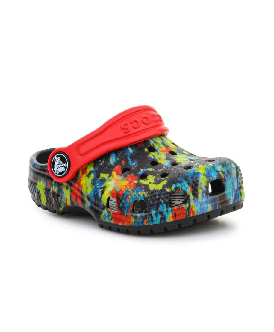 Klapki Crocs Classic Tie Dye Graphic Kids Clog T Jr 206994-4