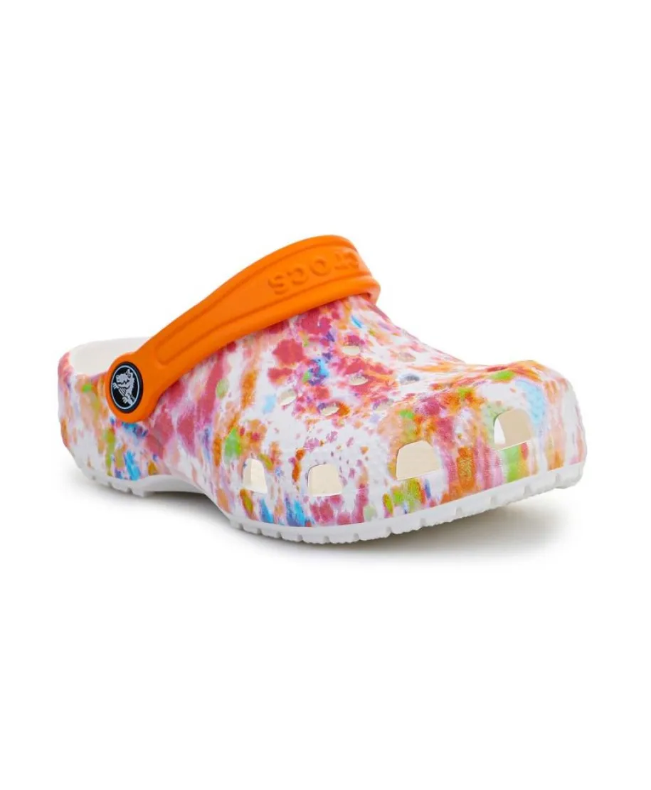 Klapki Crocs Classic Tie Dye Graphic Kids Clog W 206995-83B