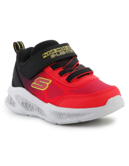 Buty Skechers S-Lights Meteor-Lights - Krendox Jr 401495N-RDBK