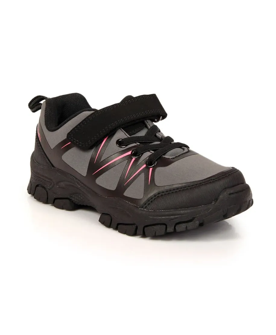 Buty trekkingowe na rzep American Club Jr AM902A szare