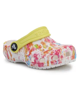 Klapki Crocs Classic Tie Dye Graphic Kids Clog T 206994-83B