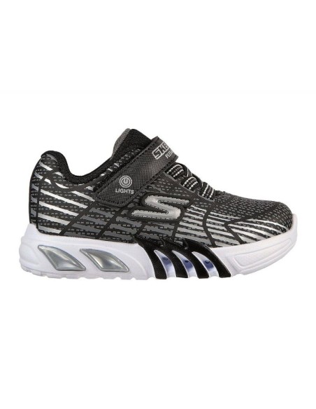 Sneakersy Skechers S Lights Flex-Glow Elite Jr 400135N-BKGY