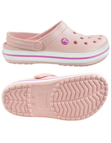 Klapki Crocs Crocband różowe 11016 6MB