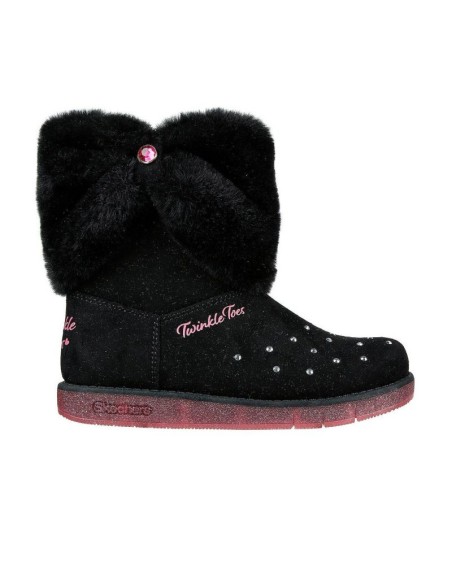 Buty Skechers GLITZY GLAM COZY CUDDLERS JR 314851L-BLK