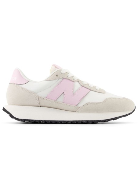 Sneakersy damskie New Balance NB 237 stylowe  pianka EVA beżowe (WS237CH)