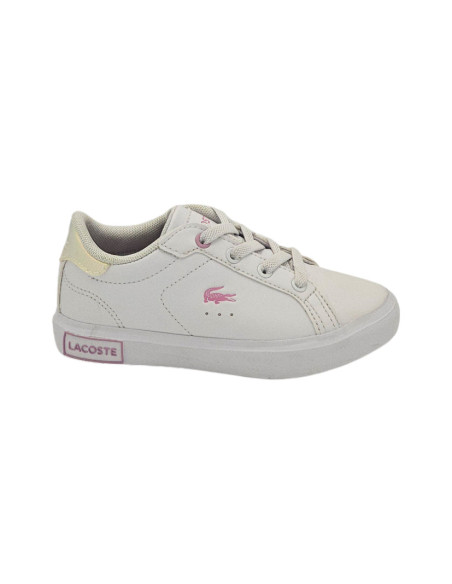 Buty Lacoste Powercourt 44SUI0018 - Białe|Dzieci